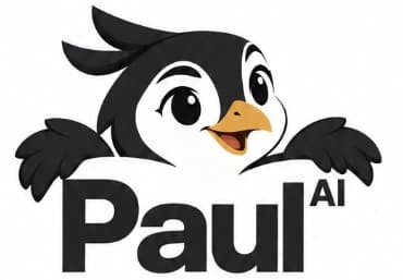 Paulcon peeking over Paul AI